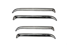 Load image into Gallery viewer, AVS 07-18 Jeep Wrangler Ventshade Front & Rear Window Deflectors 4pc - Chrome