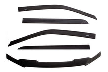 Load image into Gallery viewer, AVS 07-18 Jeep Wrangler Unlimited Ventvisor & Aeroskin Deflector Combo Kit - Matte Black