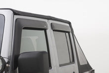 Load image into Gallery viewer, AVS 07-18 Jeep Wrangler Unlimited Ventvisor & Aeroskin Deflector Combo Kit - Matte Black