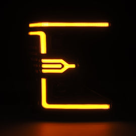 AlphaRex 20-22 Ford F-250/350/450 SD LUXX-Series LED Proj Headlights Alpha-Bk w/Acv Light SS & SBDRL