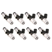 Load image into Gallery viewer, Injector Dynamics 1750-XDS - 60mm Length - 14mm Grey Top - Silver Bottom Adapt (Set of 8)