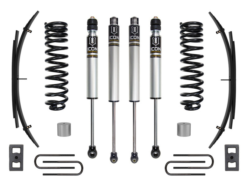 ICON 23 Ford F250/F350 Diesel 2.5in Stage 1 Suspension System w/ Expansion Pack