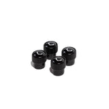 VOSSEN WHEELS CLASSIC V VALVE STEM CAP SET (BLACK/BLACK)