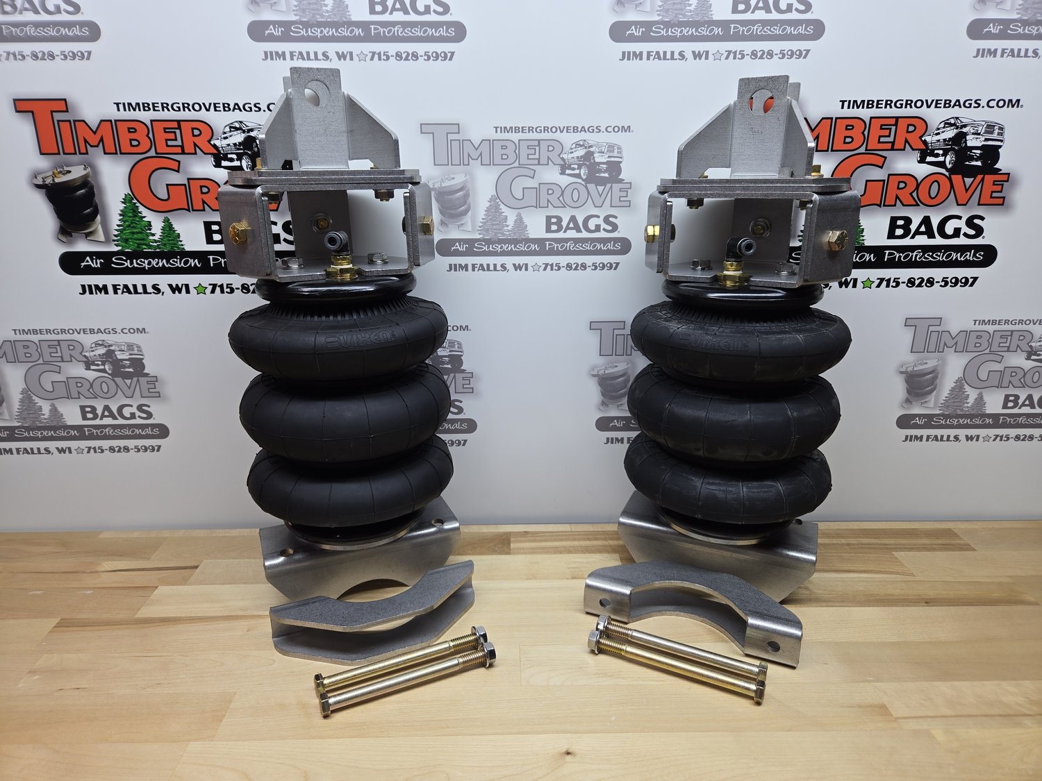 Timber Grove 21'-UP RAM 1500 TRX & RHO Rear ASAM Air Spring Kit (SQ7785000)