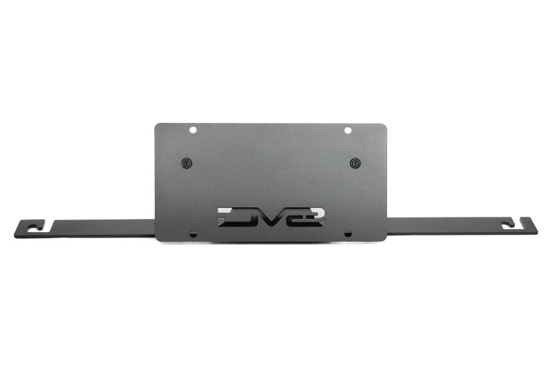 DV8 Offroad 2021 Ford Bronco Capable Bumper Slanted Front License Plate Mount