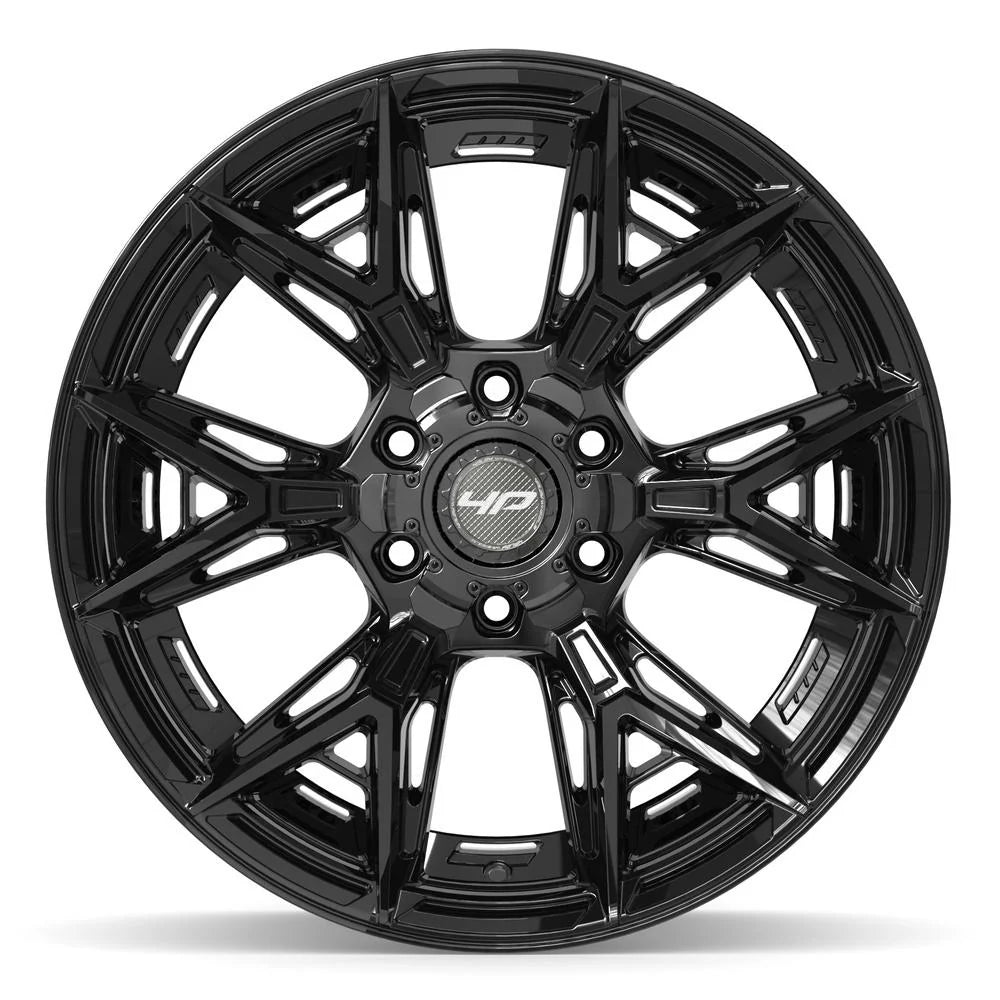 4PLAY 20x10 4P40 Gloss Black - 6x135 + 6x139.7 -18ET