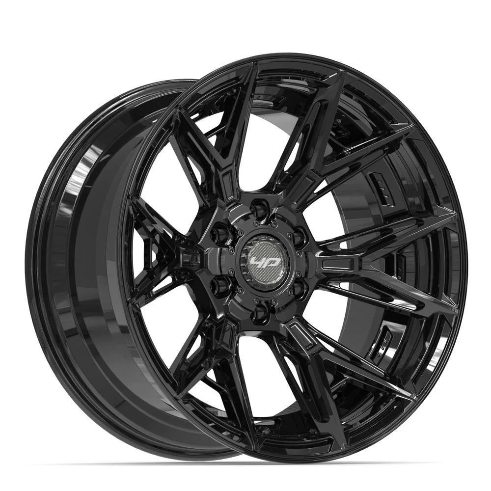 4PLAY 20x10 4P40 Gloss Black - 6x135 + 6x139.7 -18ET
