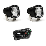 Baja Designs S1 Wide Cornering LED Light w/ Mounting Bracket Pair
