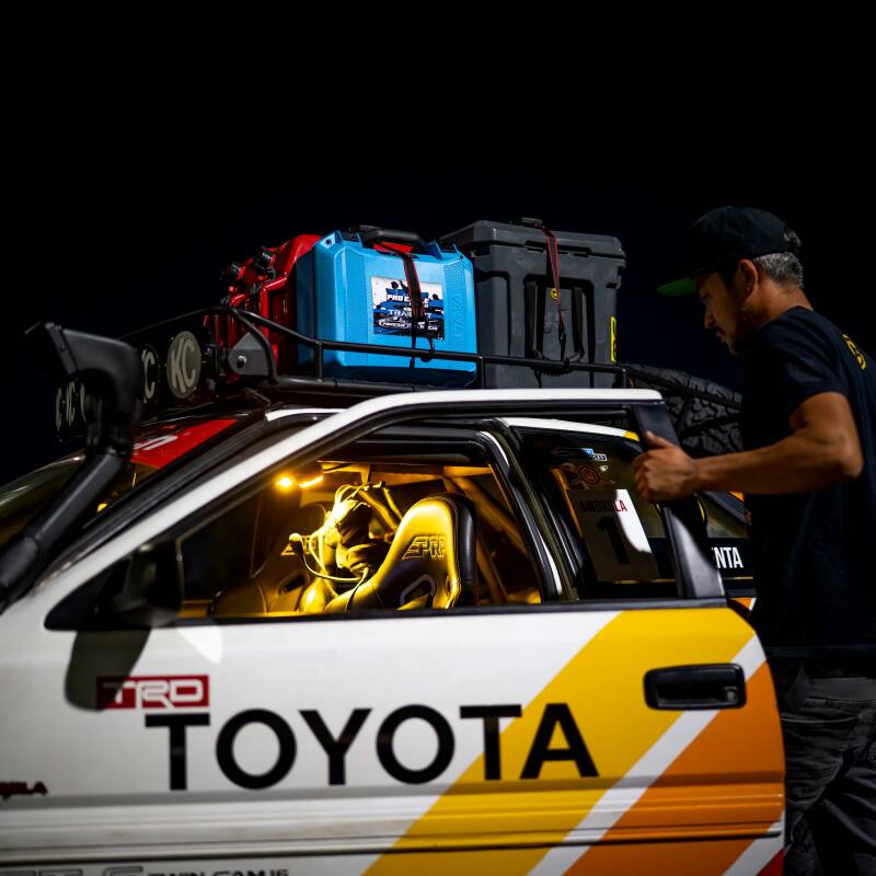 KC HiLiTES Dual Cyclone Dome Light Mount for Roll Cages