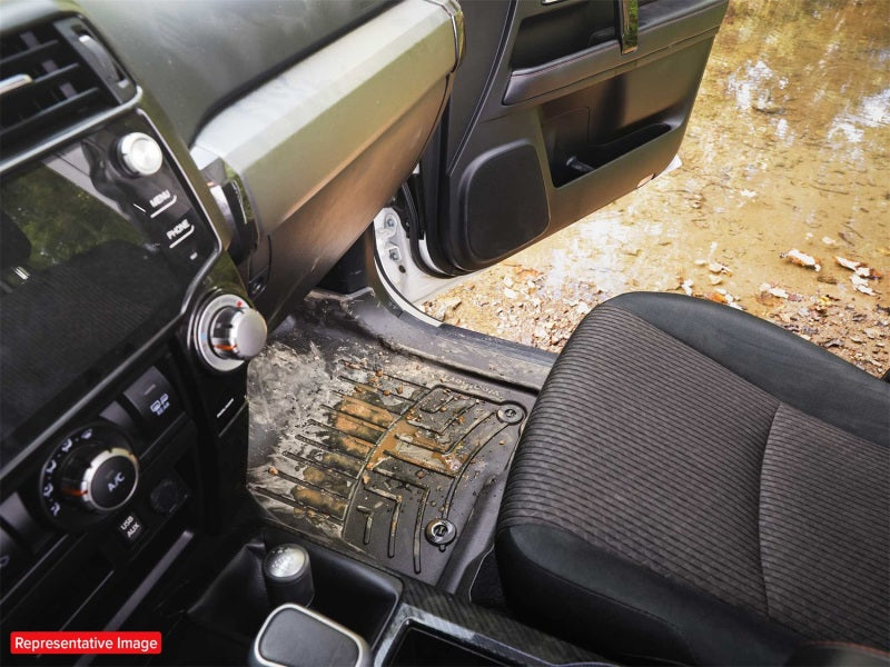 WeatherTech 25-26 Lincoln Navigator 2nd Row Rear FloorLiner HP - Grey
