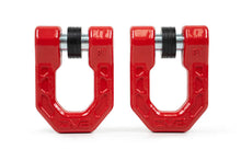 Load image into Gallery viewer, DV8 Offroad Elite Series D-Ring Shackles - Pair (Red)