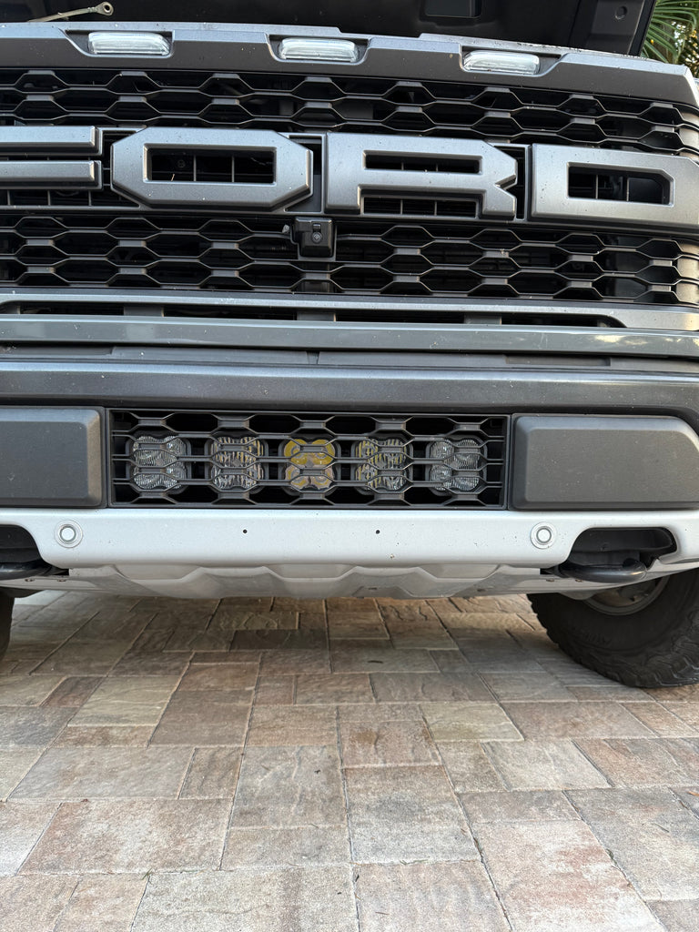 Axis Mounts Covert Bumper Diode Dynamics Lighting System for Ford 21-24 Gen3 Raptor