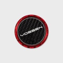 Load image into Gallery viewer, Vossen Classic Carbon Billet Sport Cap 2.0 - Large (VHFL) - Transparent Red - Twill Weave (Gloss)