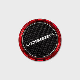 Vossen Classic Carbon Billet Sport Cap 2.0 - Large (VHFL) - Transparent Red - Twill Weave (Gloss)