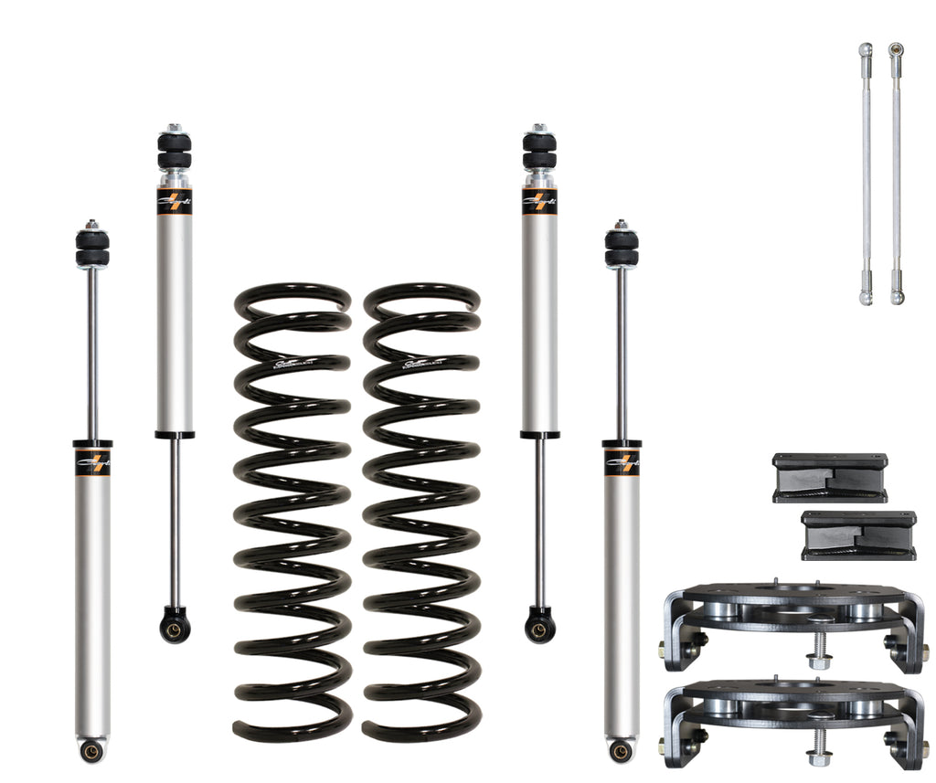 Carli Suspension 2014-18 & 2019-2026 Ram 2500 Commuter 2.5" Leveling System, Diesel, Base Kit For Air Ride Only