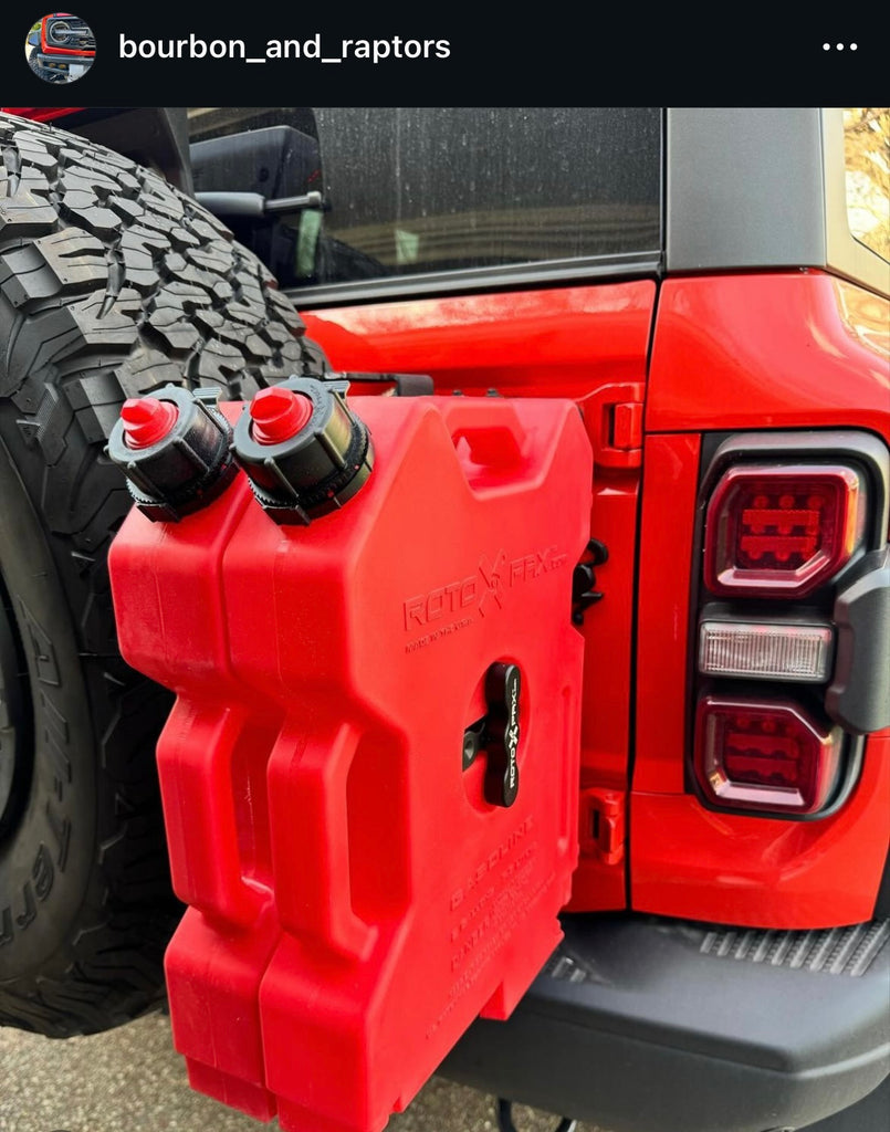 Hammer Built Bronco HD Tailgate Reinforcement System (Bronco Raptor Hinges Only)