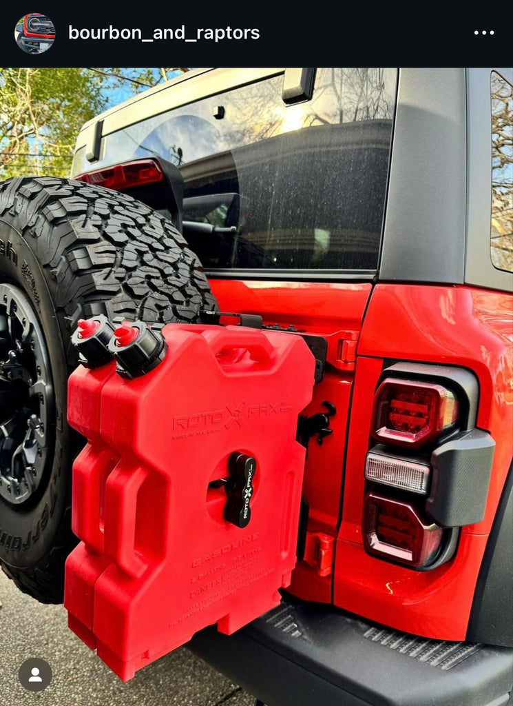 Hammer Built Bronco HD Tailgate Reinforcement System (Bronco Raptor Hinges Only)