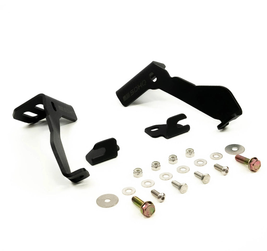 SDHQ Gen2 Raptor A-Pillar Ditch Light Brackets (pair)