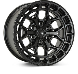 Vossen HFX-1 20x10 / 6x135 BP / ET-18 / 87.1 CB / Super Deep - Satin Black Wheel
