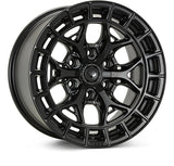 Vossen HFX-1 20x10 / 6x135 BP / ET-18 / 87.1 CB / Super Deep - Satin Black Wheel