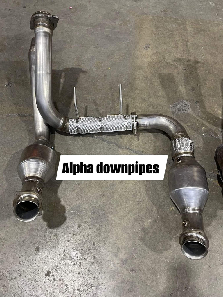 SPD 2023 - 2024 Ford 5.2L Raptor R Alpha Catted Downpipes