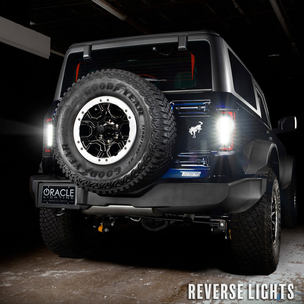 Oracle Lighting 21-24 Ford Bronco Flush Style LED Taillights - 5892-504 RED