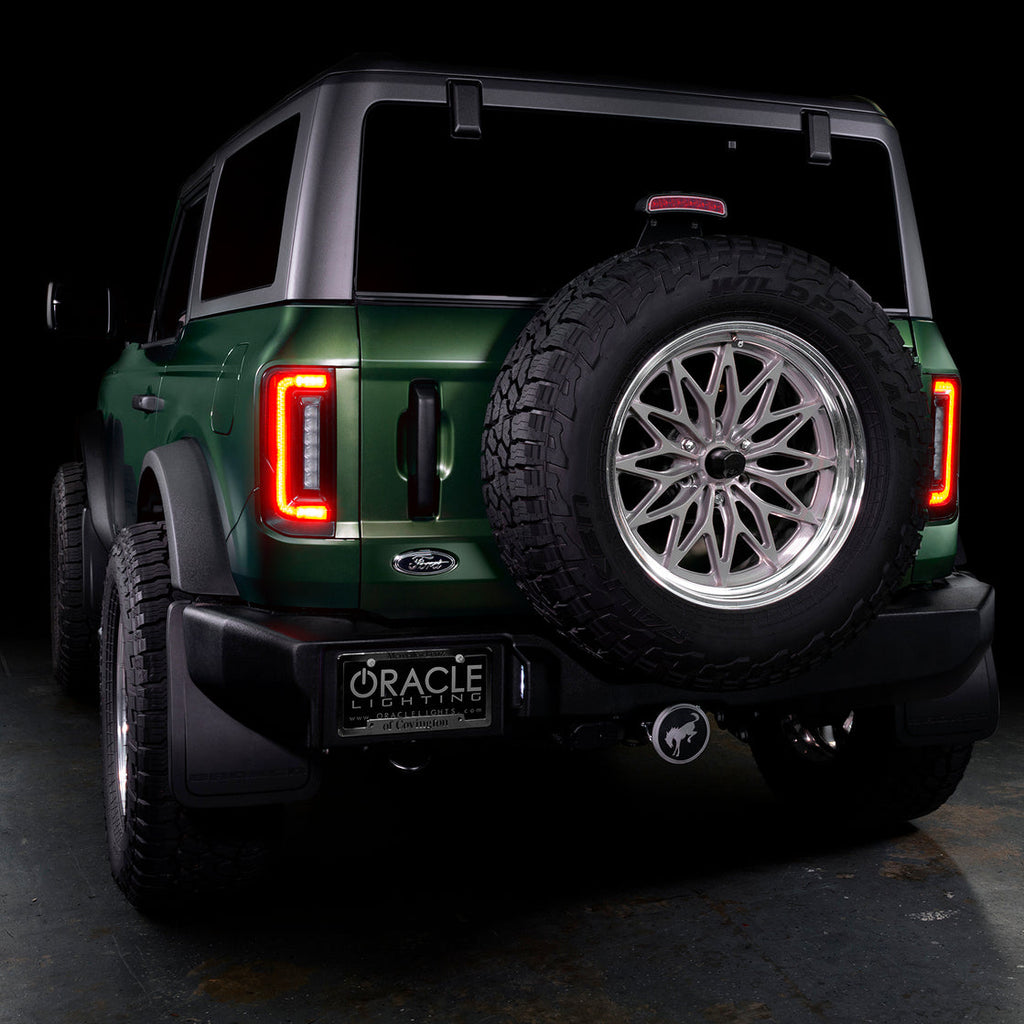Oracle Lighting 21-24 Ford Bronco Flush Style LED Taillights - 5892-504 RED