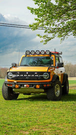 Hammer Built Ford Bronco Hidden Winch Mount