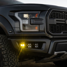 Load image into Gallery viewer, Baja Designs 17-20 Ford F-150 Raptor S2 SAE Sportsmen Fog Pocket Kit - Clear