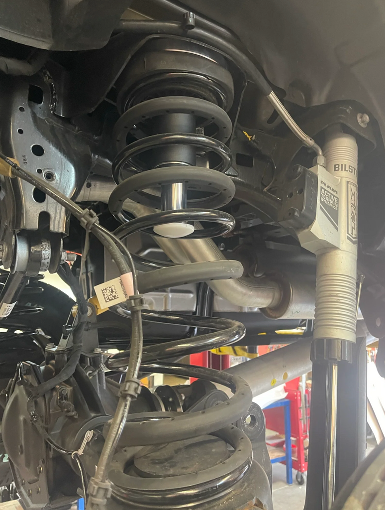 FOUTZ MOTORSPORTS 2021-2024 RAM TRX REAR BUMP STOP KIT (WITH OPTIONAL) HYDRAULIC BUMP STOPS - NO PIN TOP SHOCKS INCLUDED
