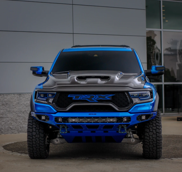 BODYGUARD BUMPER 2021-2024 RAM 1500 TRX - FREEDOM SERIES - BASE FRONT BUMPER (NON-WINCH) BARE METAL