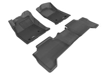 Load image into Gallery viewer, 3D MAXpider 05-11 Toyota Tacoma Double Cab Kagu Black Full Set