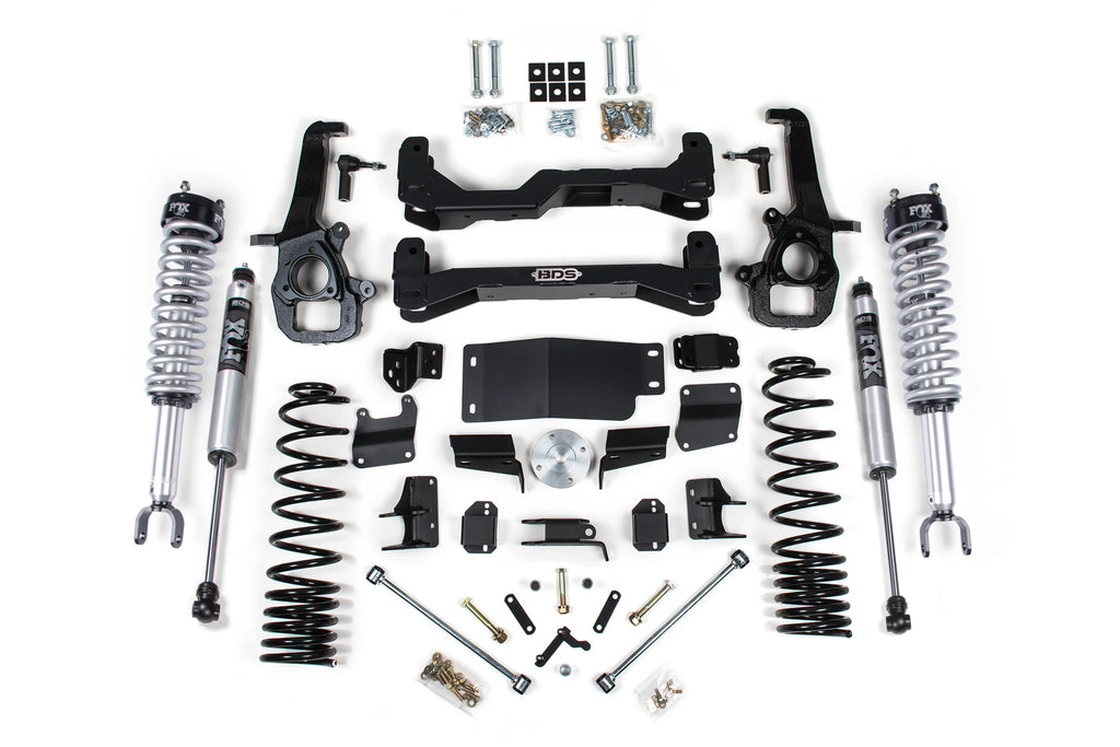 BDS 4 Inch Lift Kit - FOX Coilover - Ram 1500 (19-24) 4WD