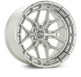 Vossen HFX-1 20x10 / 6x139.7 BP / ET-18 / 106.1 CB / Super Deep - Silver Polished