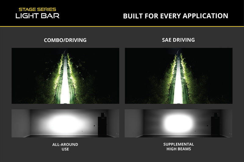 Diode Dynamics Tacoma 2016 Stealth SS30 Sport White Combo ABL