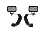 Diode Dynamics SSC2 LED Ditch Light Kit for 2010-2024 Toyota 4Runner Pro White Combo