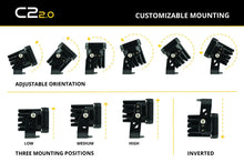 Load image into Gallery viewer, Diode Dynamics C2 2.0 SAE LED Pods (pair)