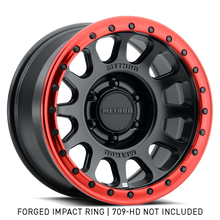 Load image into Gallery viewer, Method Beadlock Ring - 17in Forged - Style 1 - Red
