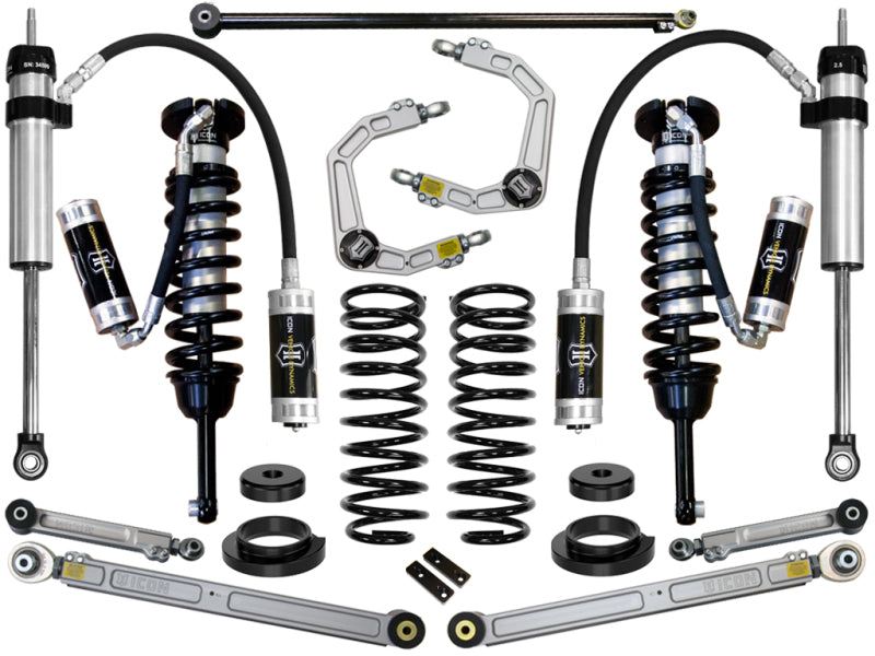 ICON 03-09 Gx470 0-3.5in Stage 6 Suspension System w/ Billet Uca