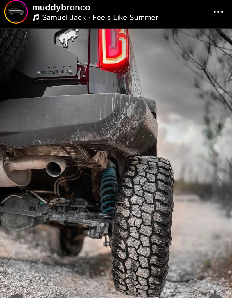 Hammer Built Bronco Modular Tailgate Reinforcement System