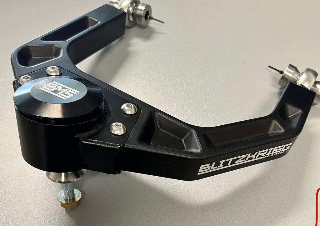 BLITZKRIEG MOTORSPORTS Gen2/3 Billet Adjustable 1.5” Uniball UCA Pair