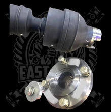 Load image into Gallery viewer, East Coast Driveline 2019-2026 Dodge Ram 2500/3500 5th Gen 6.7L/6.4L Upgraded 1410 or 1350 Series High Angle Double Cardan Front Driveshaft with New Transfer Case bolt-on style Flange Yoke