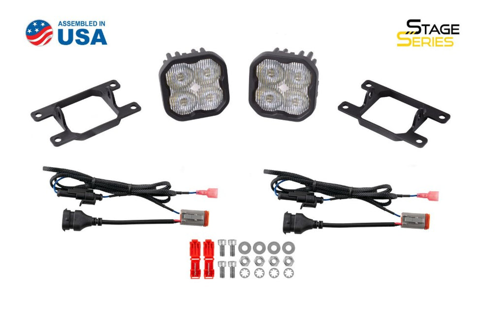 SS3 LED Fog Light Kit for 2019-2024 Ram 1500 (non-LED)