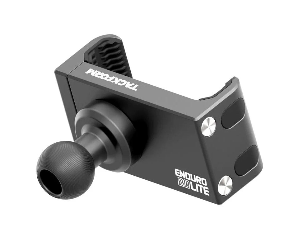 Enduro 20LITE Phone Cradle | 20mm Ball | Light Spring tension | For Semi Truck | Black