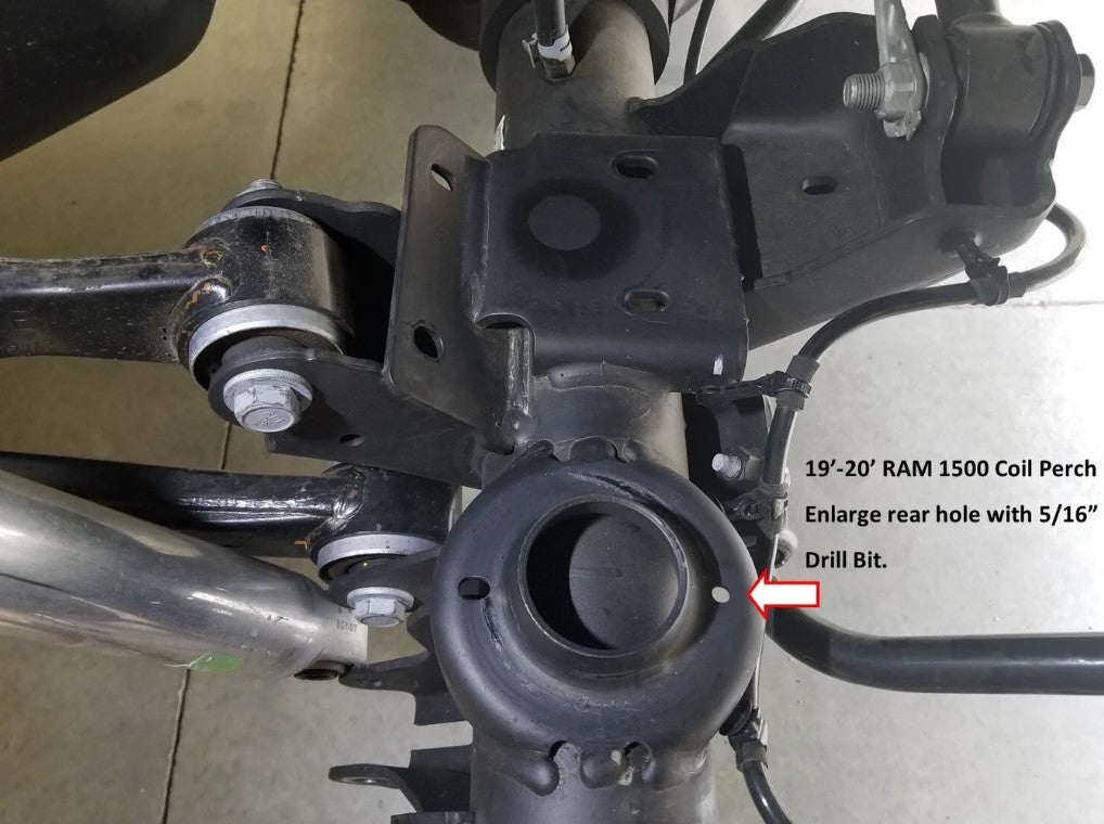 Timber Grove 09'-UP RAM 1500 6" Low Rear CRM Air Spring Kit (SQ1813910)