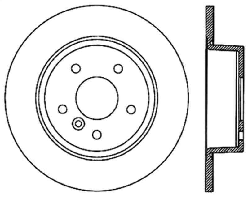 StopTech Slotted & Drilled Sport Brake Rotor