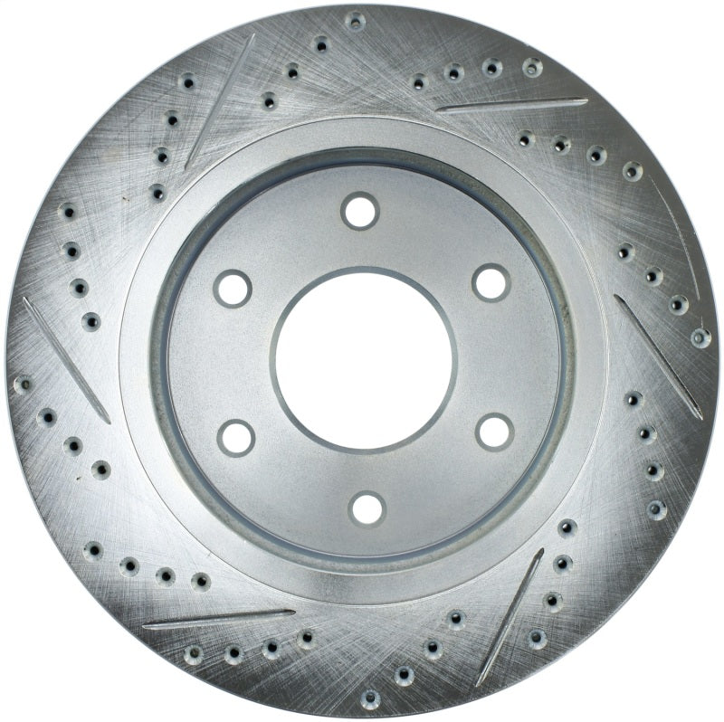 StopTech Select Sport Drilled & Slotted Rotor - Rear Left