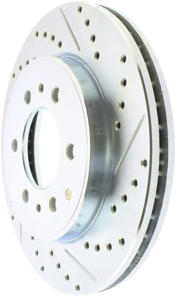 StopTech Select Sport 2009 Ford F-150 SportStop Slotted & Drilled Front Left Rotor