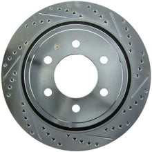 Load image into Gallery viewer, StopTech Select Sport 12-18 Ford F-150 Slotted and Drilled Rear Left Brake Rotor