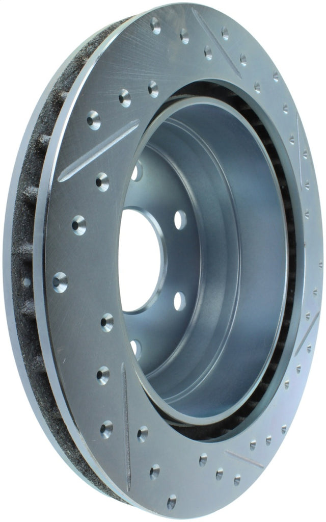 StopTech Select Sport 02-06 Cadillac Escalade Slotted and Drilled Right Rear Rotor